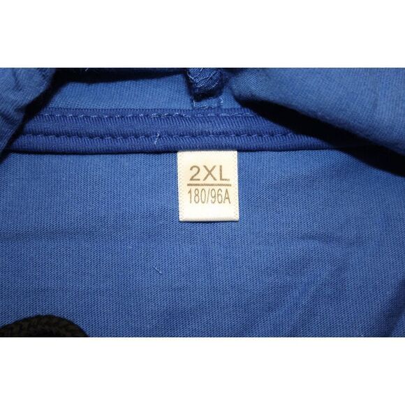 Beast Blue Men's Hoodie - Picture 7 of 7